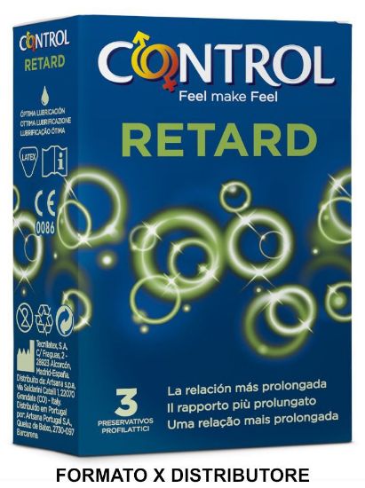 Immagine di PRESERVATIVI CONTROL RITARDANTE BOX 3pz - DISTRIBUTORE