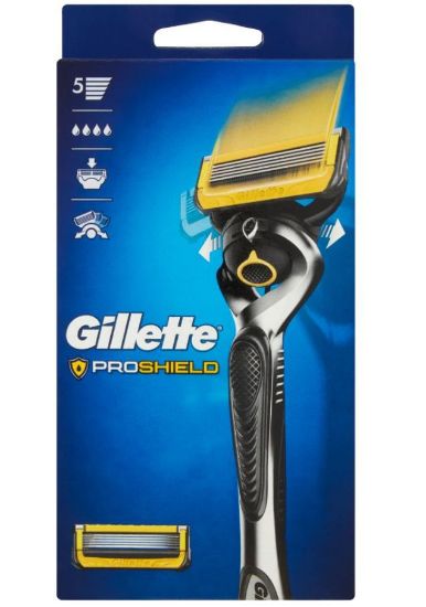 Immagine di RASOIO GILLETTE FUSION PROSHIELD 1pz STANDARD GIALLO