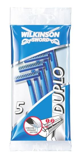 Immagine di RASOIO WILKINSON DUPLO CLASSIC 1x 5pz BLU BILAMA
