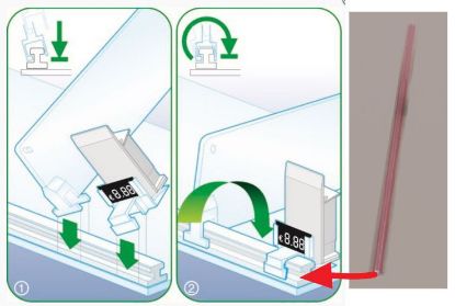 Immagine di SP ADATTATORE ADESIVO X SPINGI PACCHETTO Lungh.595mm