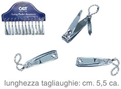 Immagine di TAGLIAUNGHIE TRIM MANI cartella 12pz GEIT