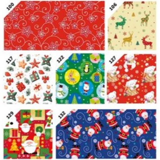 Picture of CARTA REGALO ROTOLO 100x5mt 32pz NATALE DESIGN
