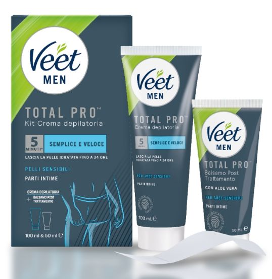 Picture of DEPILAZIONE VEET  MEN INTIMATE SET (TB100+POST50)