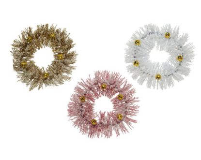 Immagine di DECORO SET 3pz GHIRLANDA H6,5cm