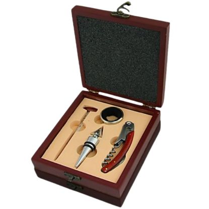 Picture of VINO SET REGALO scatola in legno