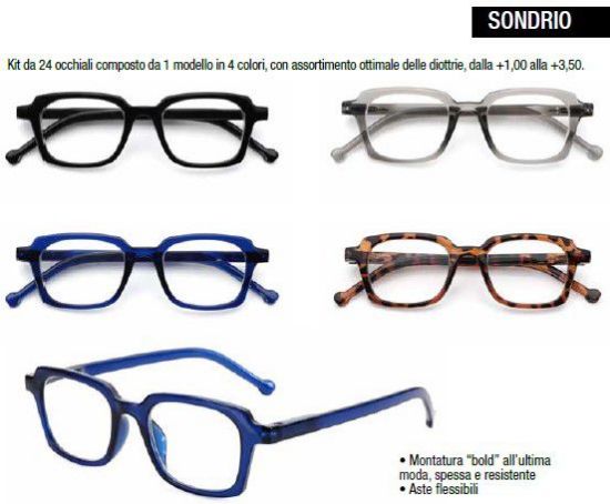 Picture of OCCHIALI GRAD. GMV SONDRIO (da 1.00 a 3.50) 24pz