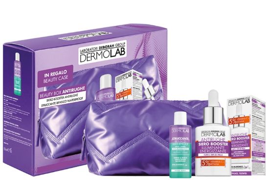Immagine di COFANETTO DEBORAH DERMOLAB A/RUGHE BOOSTER 50+STRUCC 50+POCH