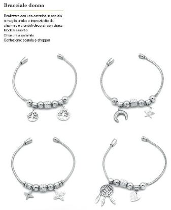 Immagine di BRACCIALE DONNA NAVIGARE 4pz + SCATOLA REGALO (promo senza sacchetto)