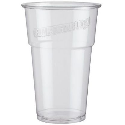 Picture of BICCHIERI BEVANDE FREDDE 400ml 50pz TRASPARENTI PLA ECOKAY