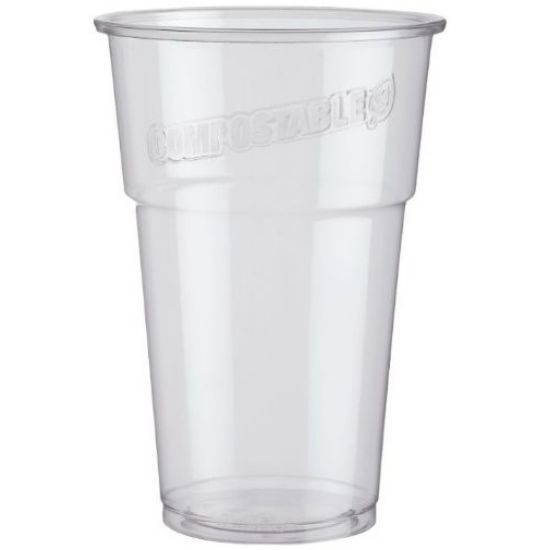 Picture of BICCHIERI BEVANDE FREDDE 400ml 50pz TRASPARENTI PLA ECOKAY
