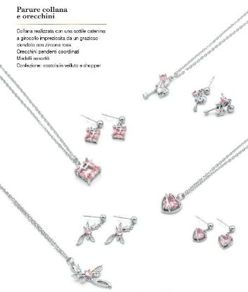 Immagine di PARURE COLLANA + ORECCHINI DONNA NAVIGARE 4pz + SCATOLA REGALO BRACCIALE DONNA NAVIGARE 6pz + SCATOLA REGALO (promo senza sacchetto)