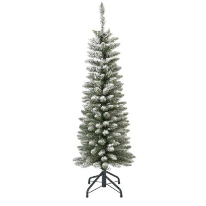 Immagine di ALBERO PINO PENCIL H180cm D50cm INNEVATO - NATALE