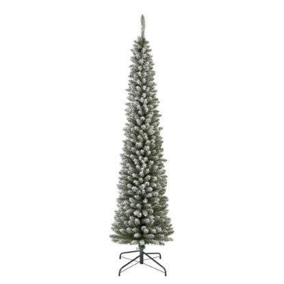 Immagine di ALBERO PINO PENCIL H210cm D60cm INNEVATO - NATALE