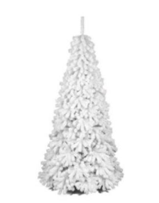 Immagine di ALBERO PINO H180cm BIANCO - NATALE