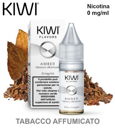 Immagine di KIWI E-LIQUID AMBER 10ml 0mg/ml - PL0012603