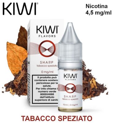 Immagine di KIWI E-LIQUID SHARP 10ml 4,5mg/ml - PLN011005