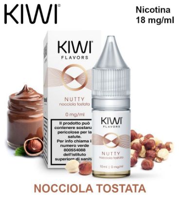 Immagine di KIWI E-LIQUID NUTTY 18mg/ml - PLN010992