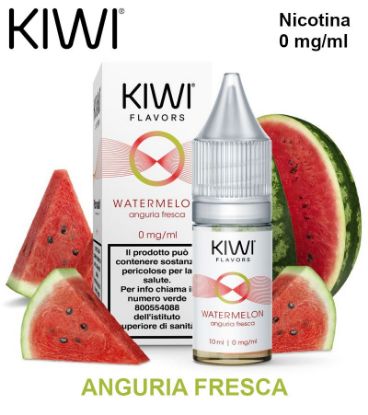 Immagine di KIWI E-LIQUID WATERMELON 10ml 0mg/ml - PL0012601