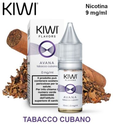 Immagine di KIWI E-LIQUID AVANA 10ml 9mg/ml - PLN011003