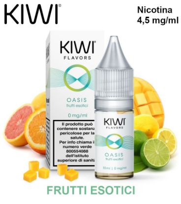 Immagine di KIWI E-LIQUID OASIS 10ml 4,5mg/ml - PLN010972