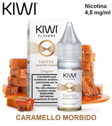 Immagine di KIWI E-LIQUID TOFFEE 10ml 4,5mg/ml - PLN010975