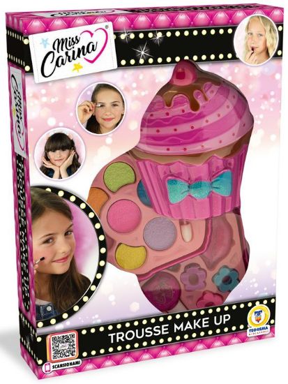 Immagine di GIOCHI MISS CARINA - TRUCCHI BIMBA COFANETTO CUPCAKE
