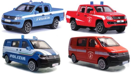 Picture of GIOCHI AUTO 1:43 VW EMERGENCY FORCE 1pz BBURAGO