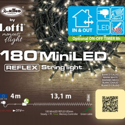 Picture of LUMINARIA LED 180L 13,1mt CALDA 8GIOCHI ESTERNO