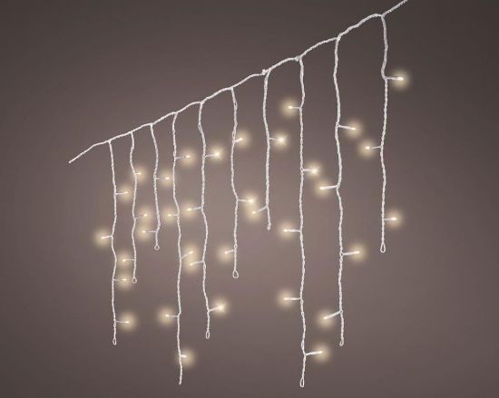 Immagine di LUMINARIA TENDA LED 175L ESTERNO 7,5mt LUCE CALDA BIANCA