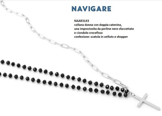 Immagine di COLLANA DONNA NAVIGARE 2pz + SCATOLA REGALO (promo)