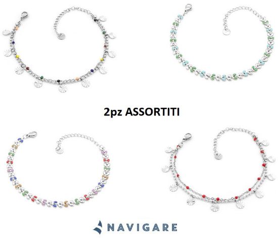 Immagine di BRACCIALE DONNA NAVIGARE 2pz + SCATOLA REGALO (promo senza sacchetto)