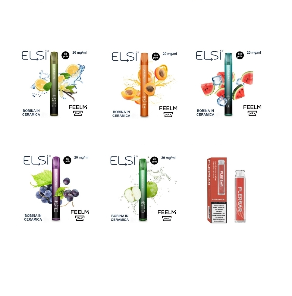 ItabWeb | PROMO ELSI ONE 50pz 20mg/ml + 15pz FLERBAR omaggio