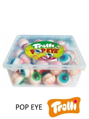 Immagine di CASA DEL DOLCE GLOTZER POP EYE 18,8gr 45pz VASCHETTA OCCHIONI composta da:------