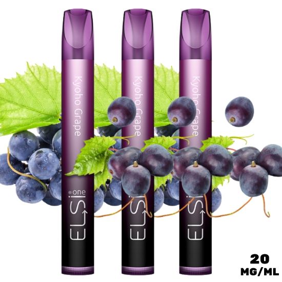 Immagine di ELSI ONE 3pz 20mg/ml GRAPE KYOHO composta da:------