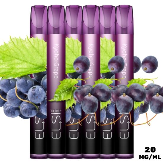 Picture of ELSI ONE 6pz 20mg/ml GRAPE KYOHO composta da:------