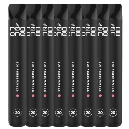 Immagine di ROG ONE 8pz 20mg/ml STRAWBERRY ICE composta da:------