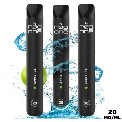 Picture of ROG ONE 3pz 20mg/ml APPLE ICE composta da:------