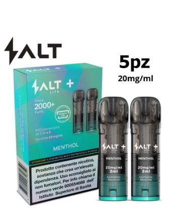 Immagine di SALT LITE POD MENTHOL composta da:------