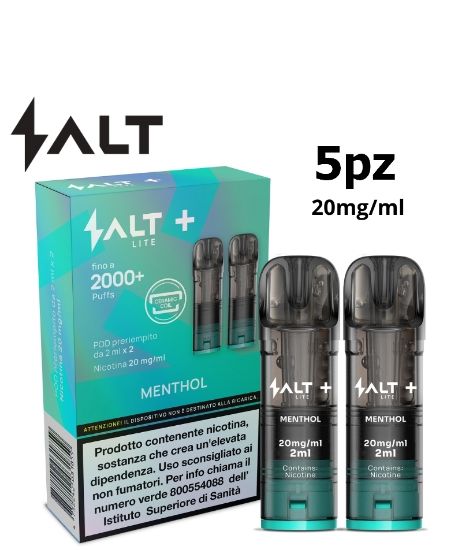 Immagine di SALT LITE POD MENTHOL composta da:------