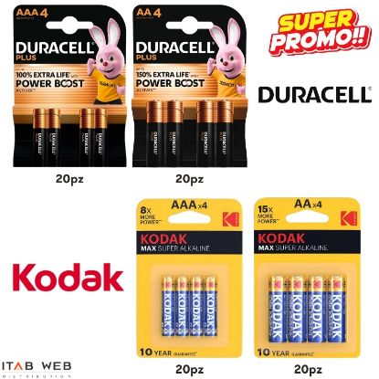 Picture of BATTERIE DURACEL KODAK PROMOZIONE ITAB N.11/19