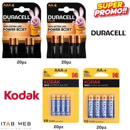 Picture of BATTERIE DURACEL KODAK PROMOZIONE ITAB N.11/19