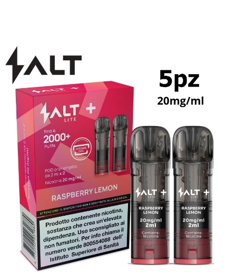 Immagine di SALT LITE POD RASPBERRY LEMON composta da:------