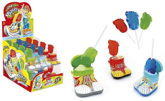 Picture of CARAMELLE TOYS JOY BOOTS DIPPER 24pz 30gr - JOYGUM
