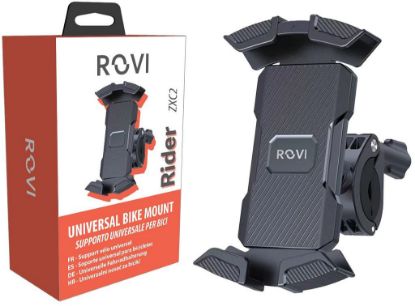 Immagine di SUPPORTO PER BICICLETTA CELLULARE ZXC2 1pz UNIVERSALE - ROVI