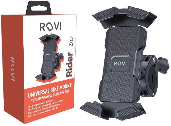 Immagine di SUPPORTO PER BICICLETTA CELLULARE ZXC2 1pz UNIVERSALE - ROVI