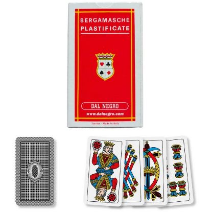 Immagine di CARTE DA GIOCO BERGAMASCHE N.94 DAL NEGRO 1pz - PLASTICA