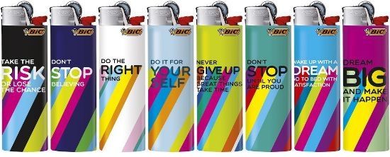 Picture of ACCENDINO BIC MAXI J26 PIETRINA 50pz POSITIVE