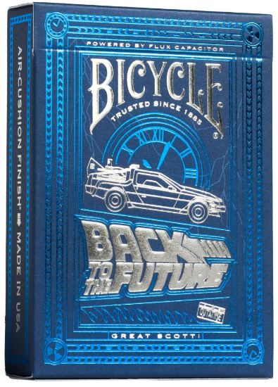 Immagine di CARTE DA POKER BICYCLE 1pz Back to the Future