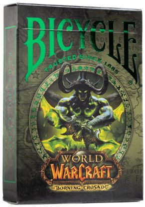 Immagine di CARTE DA POKER BICYCLE 1pz World Of Warcraft Burning Crusade