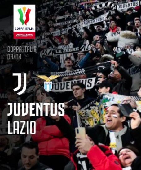Immagine di BIGLIETTO Coppa Italia 2 aprile 2024 Juventus-Lazio
